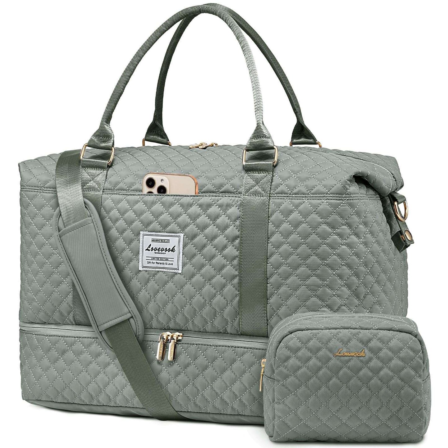 LOVEVOOK All-in-One Duffle: Travel & Gym Ready