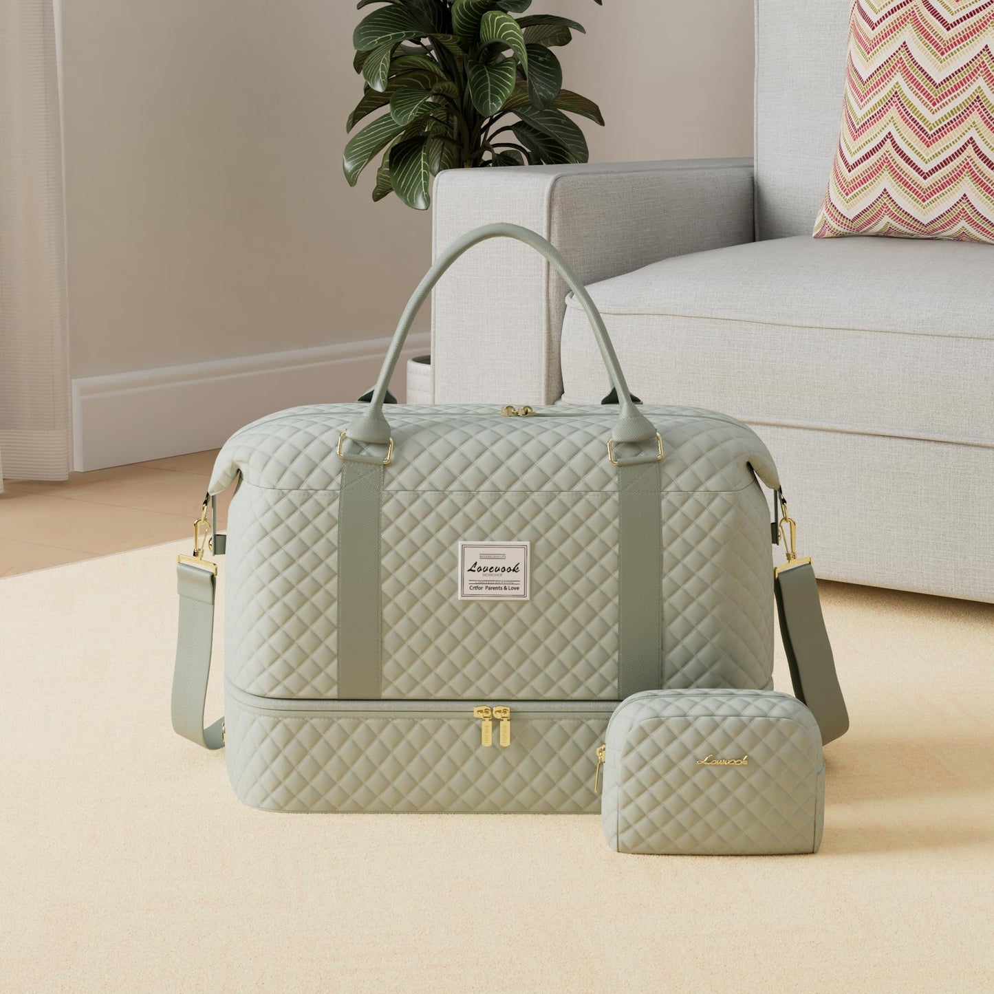 LOVEVOOK All-in-One Duffle: Travel & Gym Ready