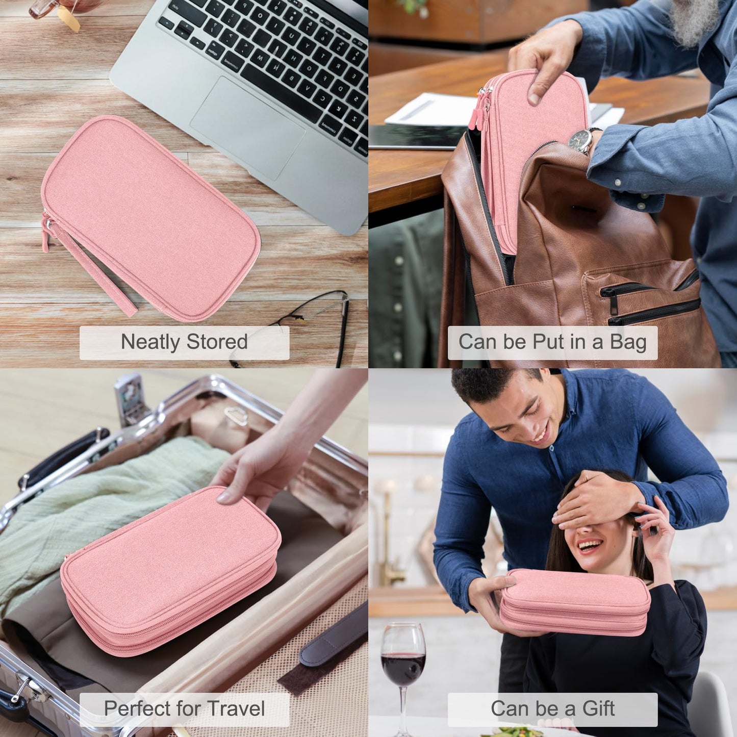 FYY All-in-One Travel Cable Organizer Pouch