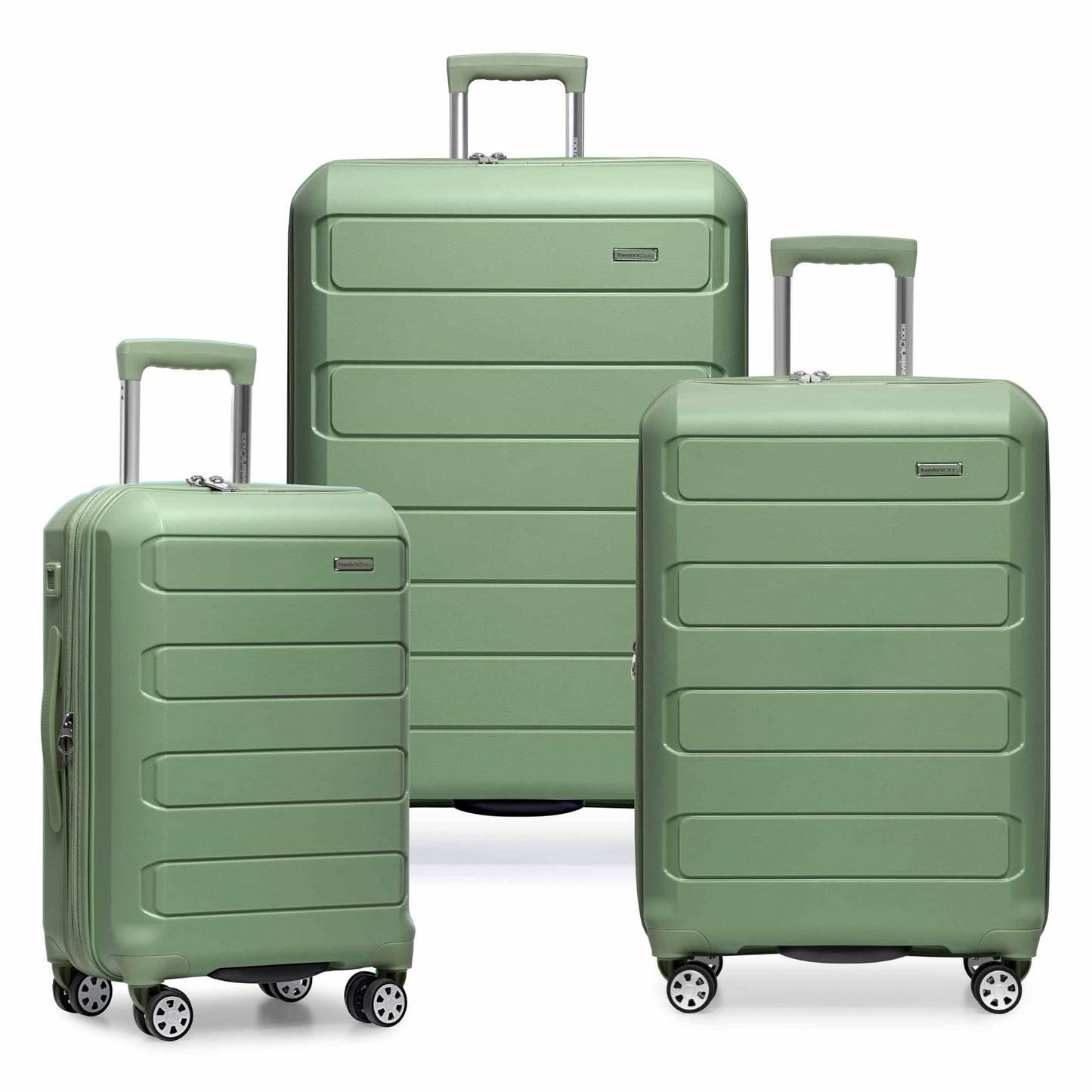Traveler's Choice Indestructible 22 Spinner Carry-on