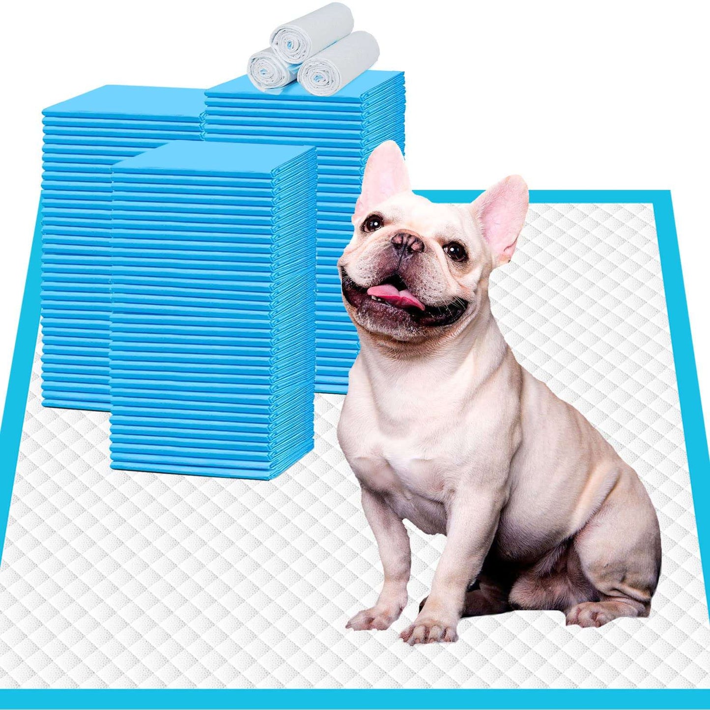 Puppy Pee Pro Pads - 100 Count Super Absorbent Set