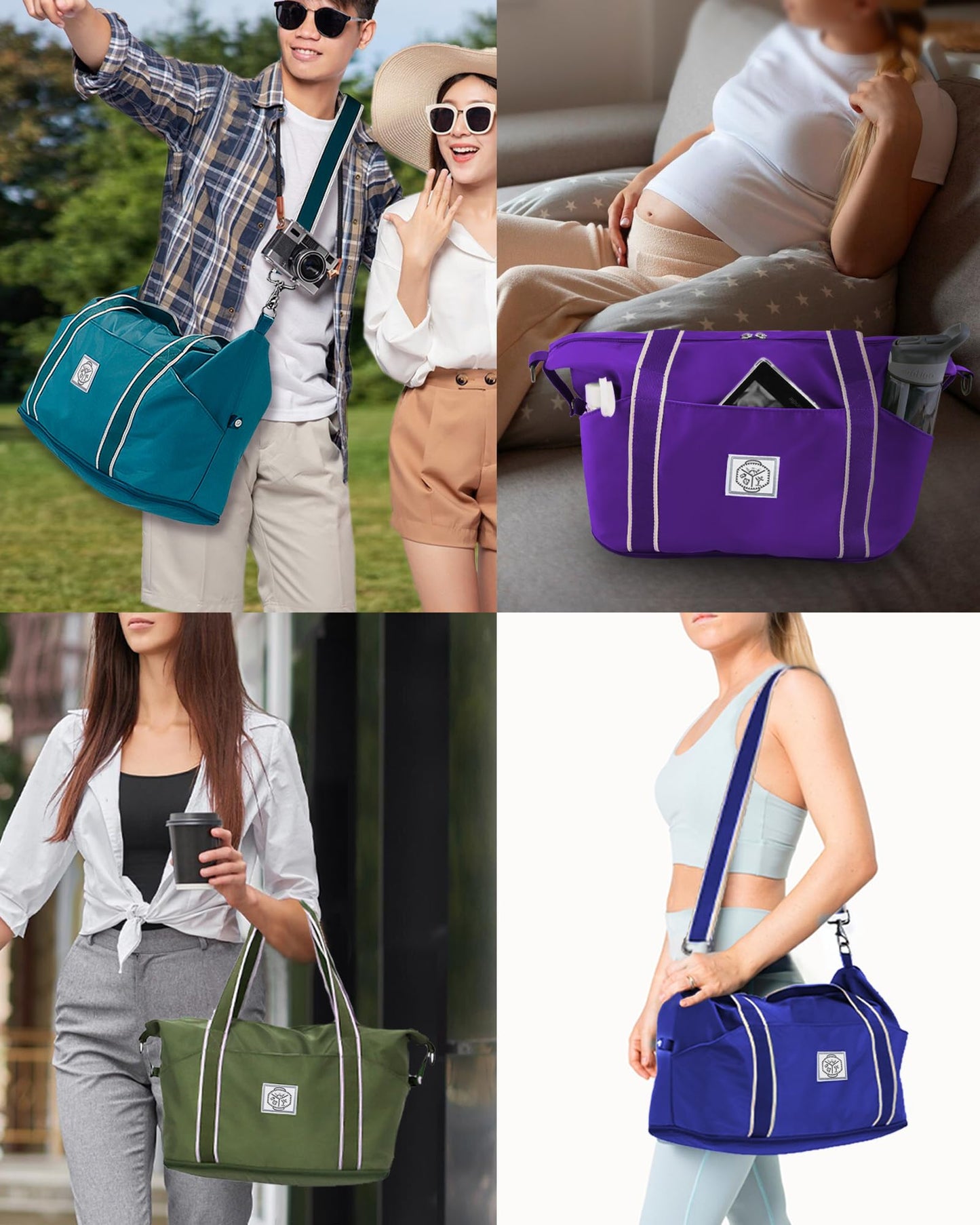 WALNEW Foldable Waterproof Travel Duffel Bag
