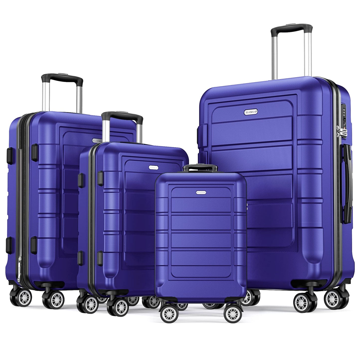 Expandable ShowKoo Suitcase - Durable & TSA Lock