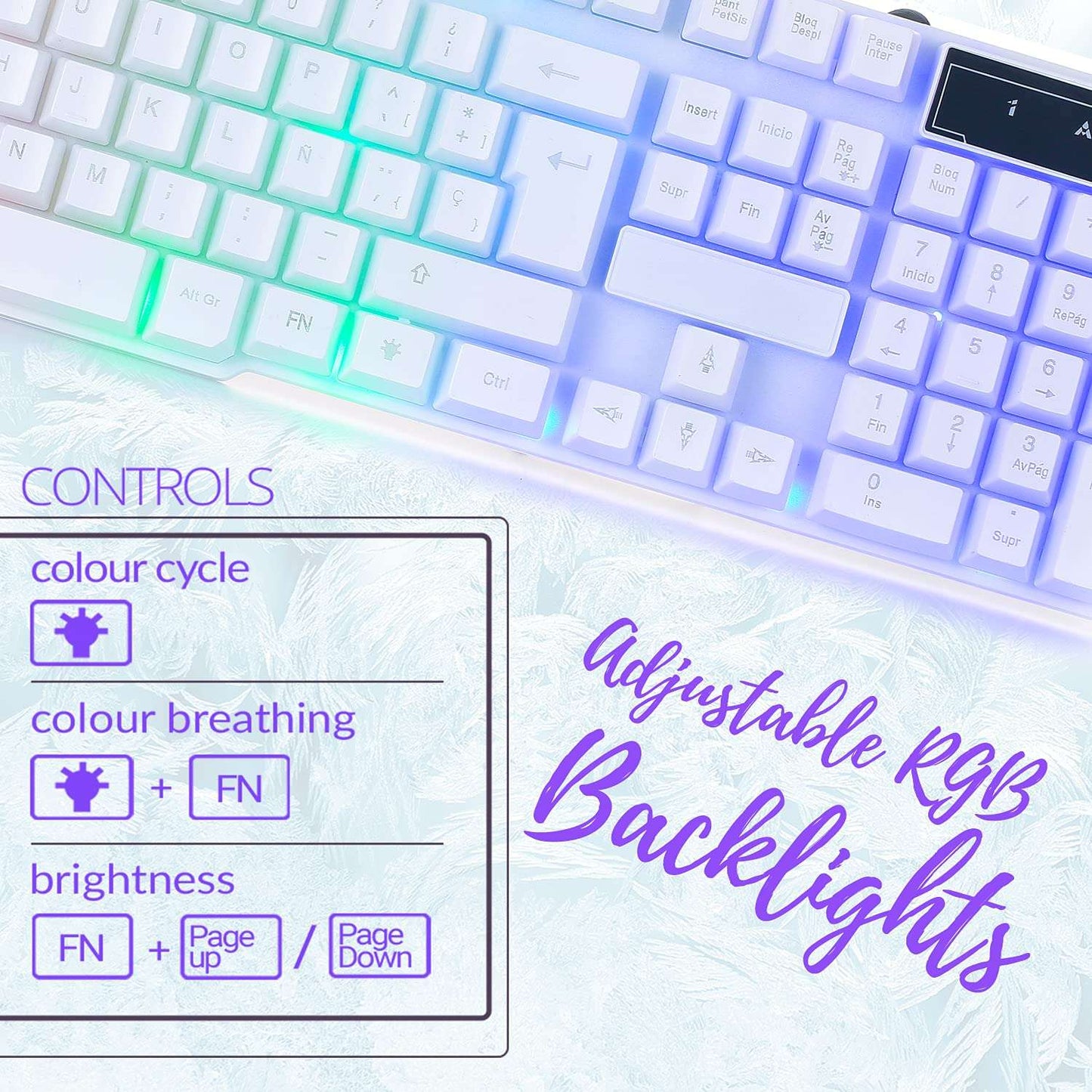 Hornet RX-250: 4-in-1 RGB Gaming Gear Bundle