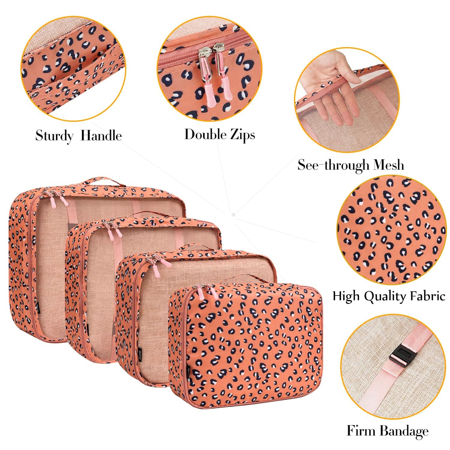 TravelMate 8-Piece Packing Cubes