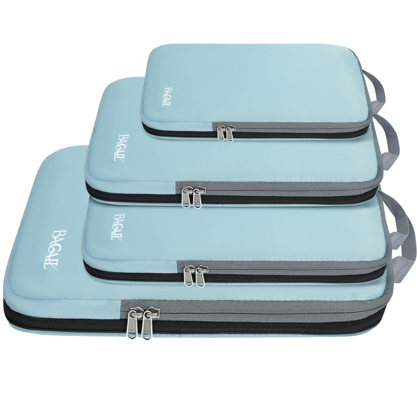 BAGAIL Expandable Travel Compression Cubes Set