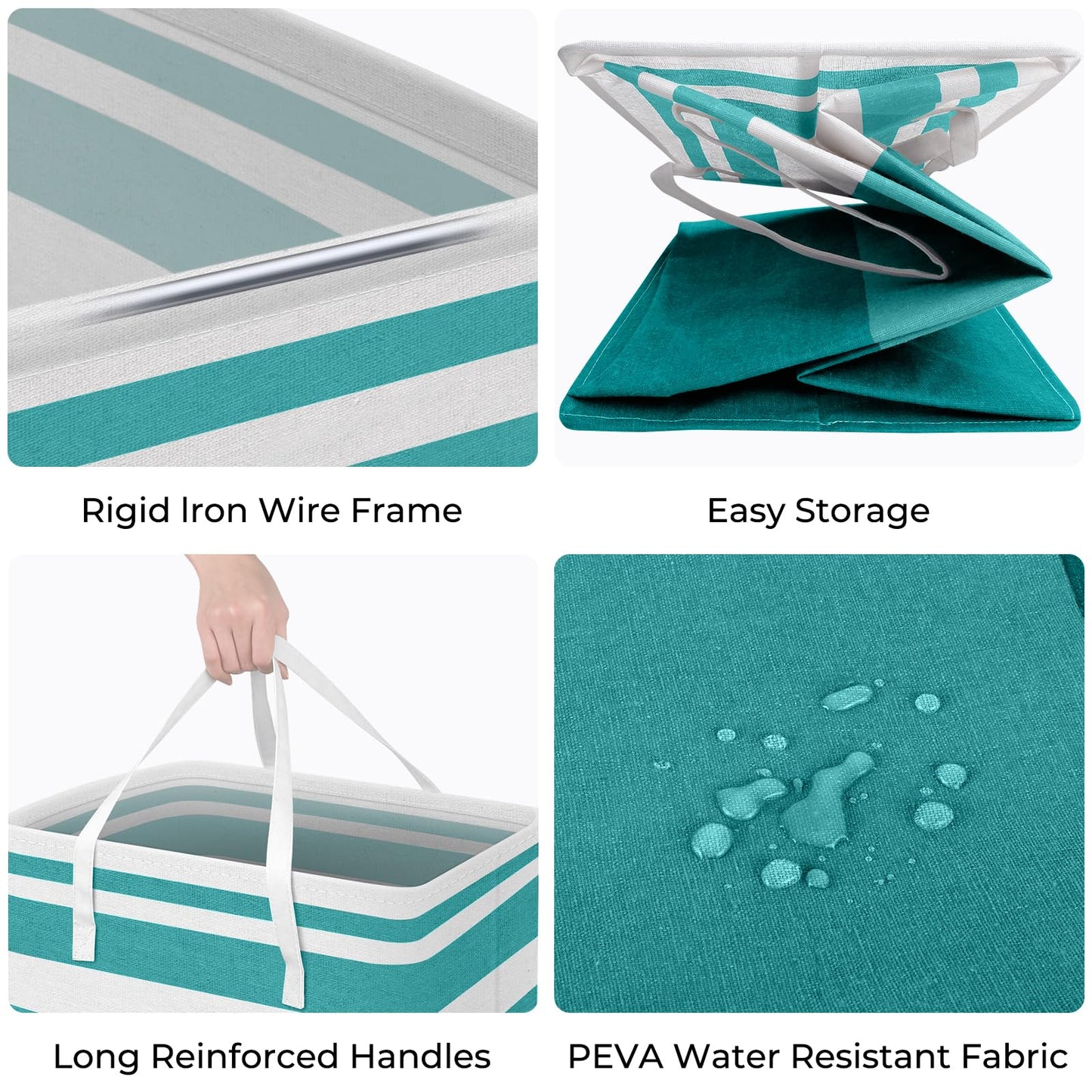 HomeHacks Duo Waterproof Laundry Baskets