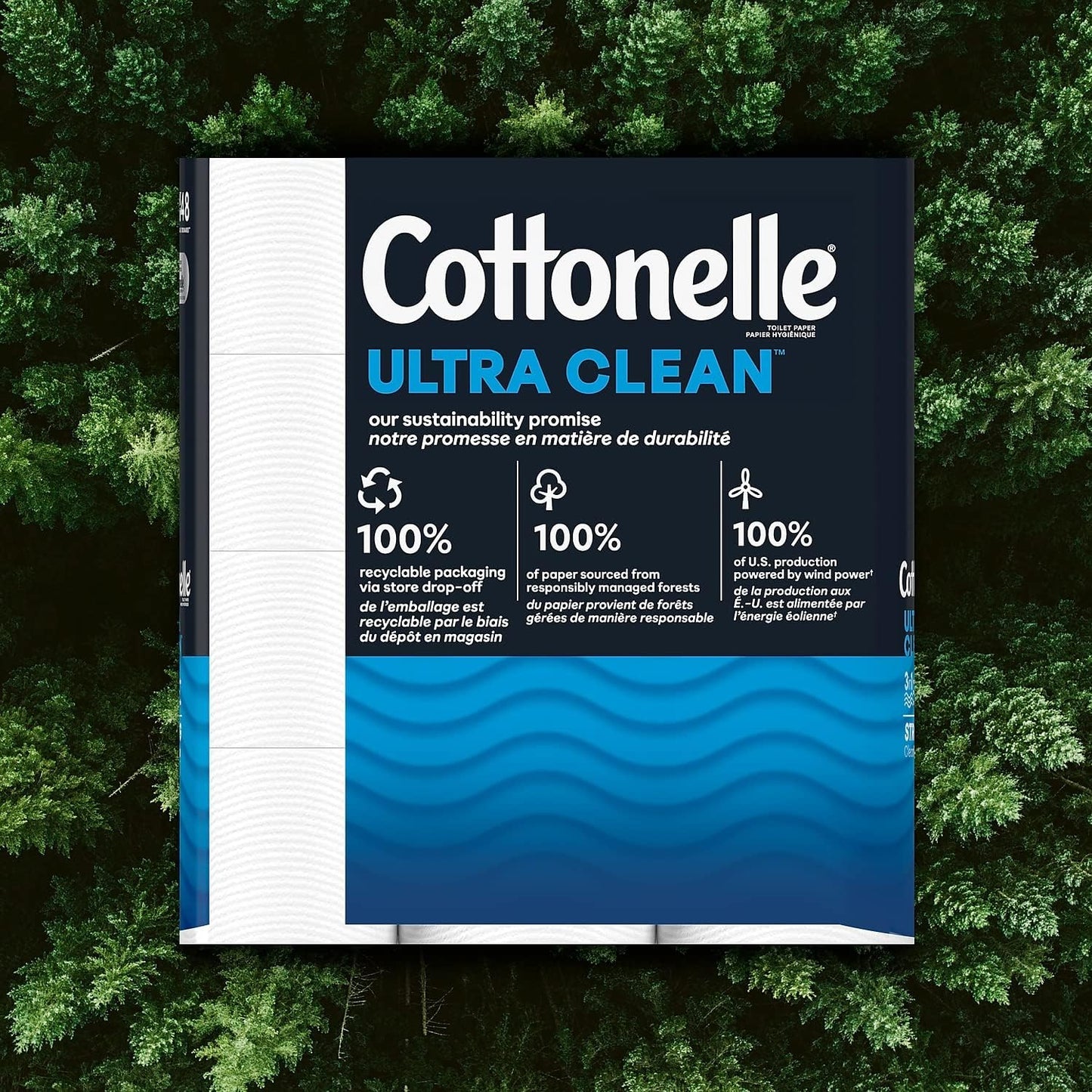 Cottonelle Ultra Clean Toilet Paper: 18 Mega Rolls (72 Regular Rolls), 284 Sheets Each
