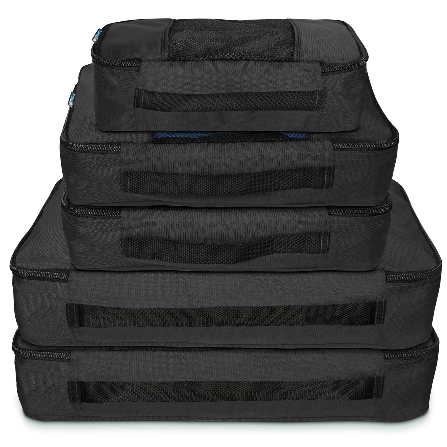 TravelWise Weekender Packing Cube Set - Silver 5-Piece