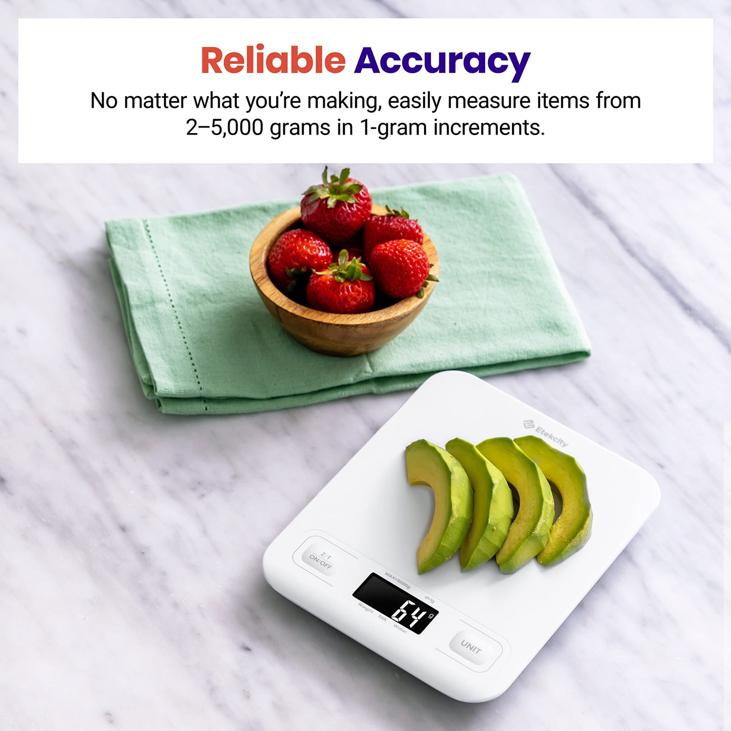 Etekcity Precision Scale: Grams & Ounces Master