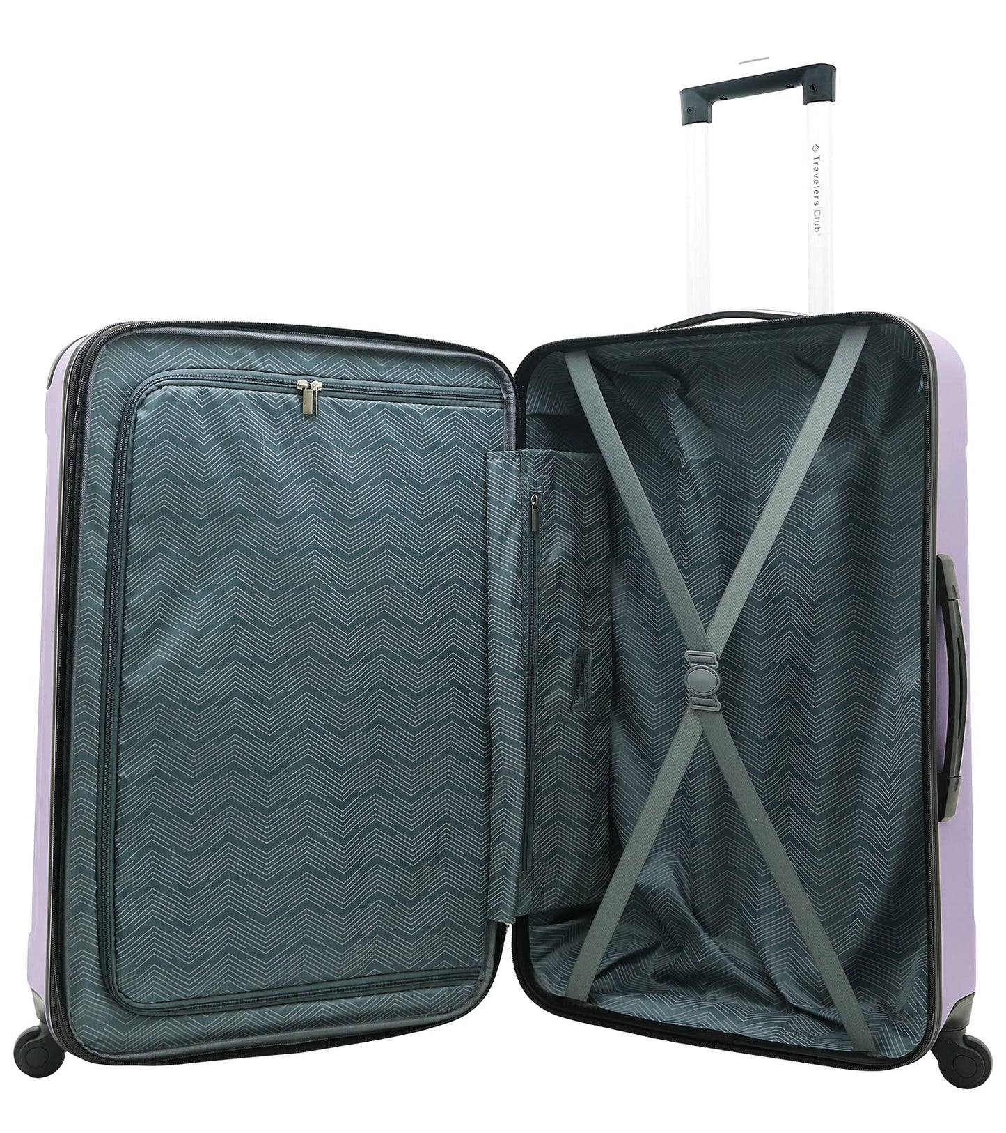 Rose Gold Hardside Luggage Set - 4-Piece Travel Kit