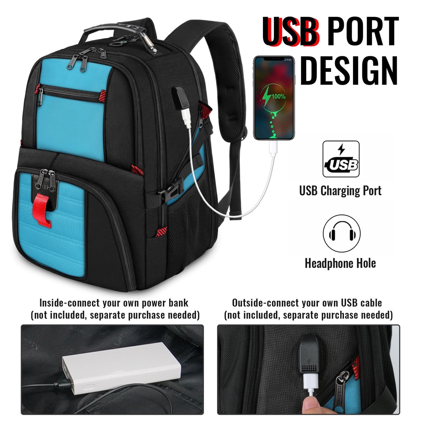 AirTech 50L Travel Backpack