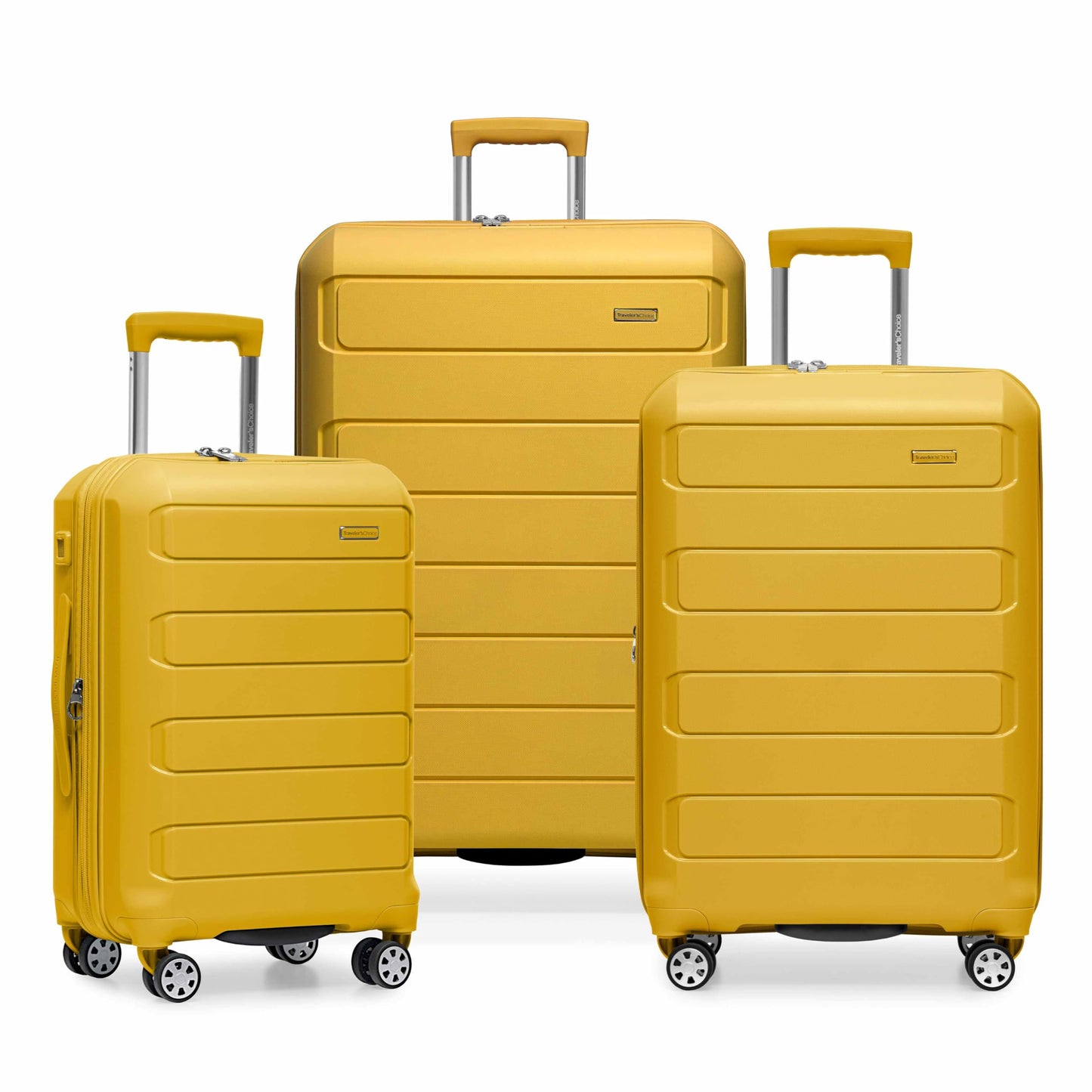 Traveler's Choice Indestructible 22 Spinner Carry-on