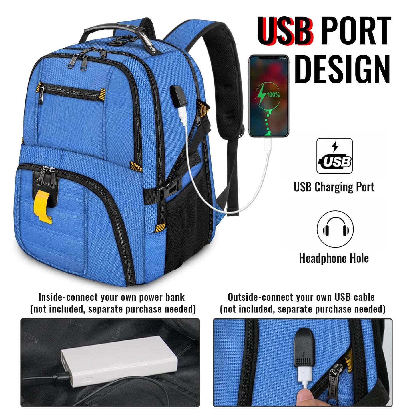 AirTech 50L Travel Backpack