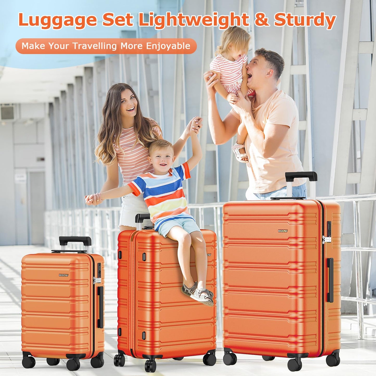 BEOW Spinner Luggage Set