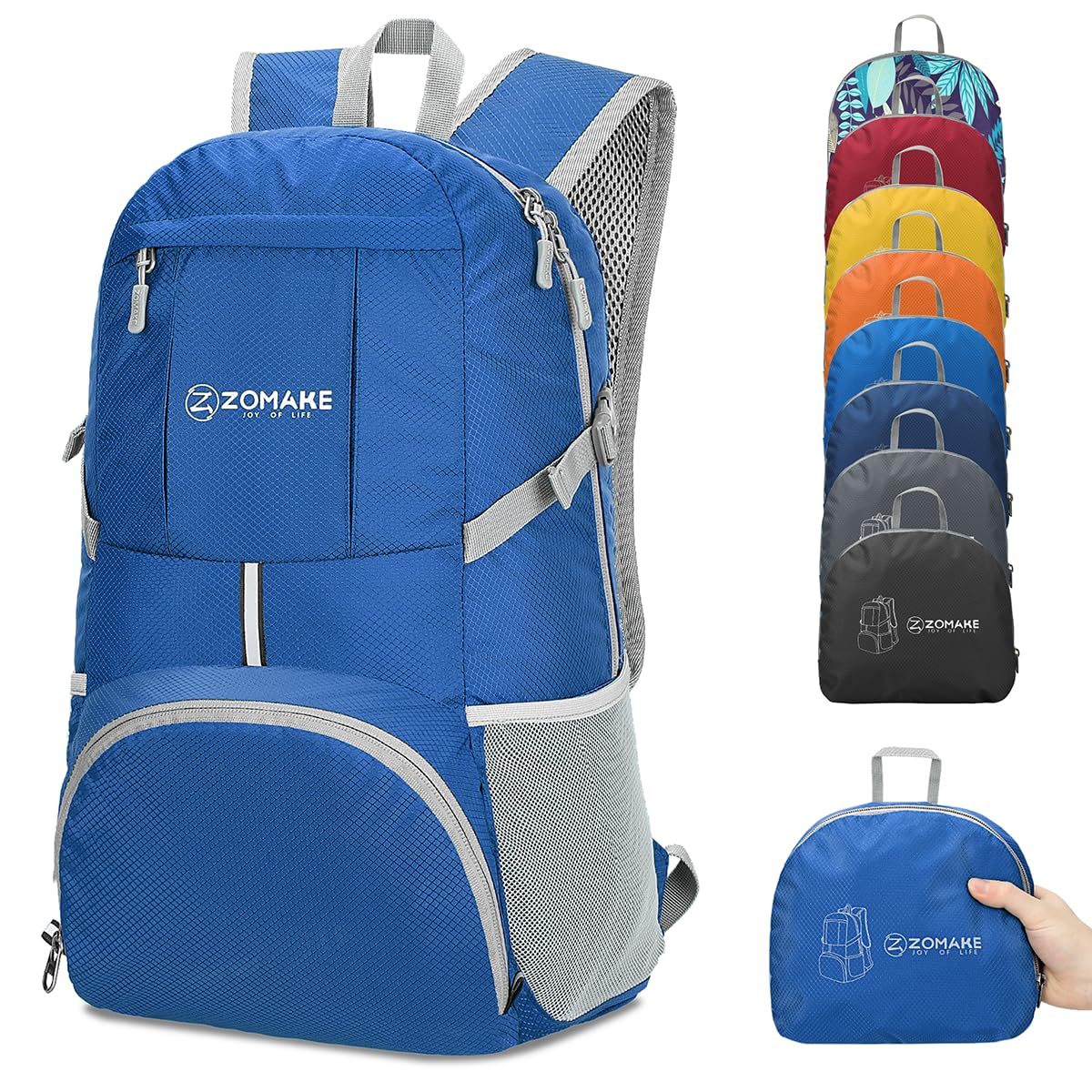 ZOMAKE 35L Compact Waterproof Hiking Backpack