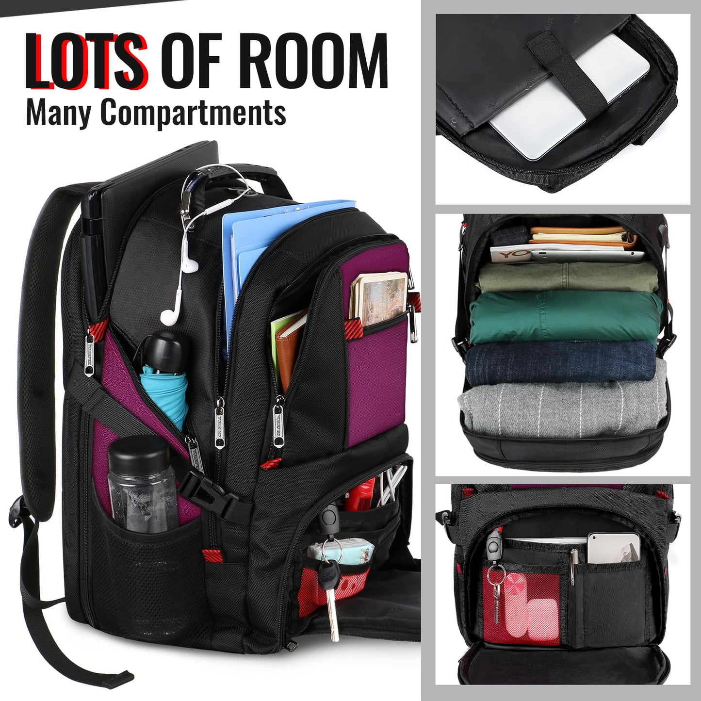 AirTech 50L Travel Backpack