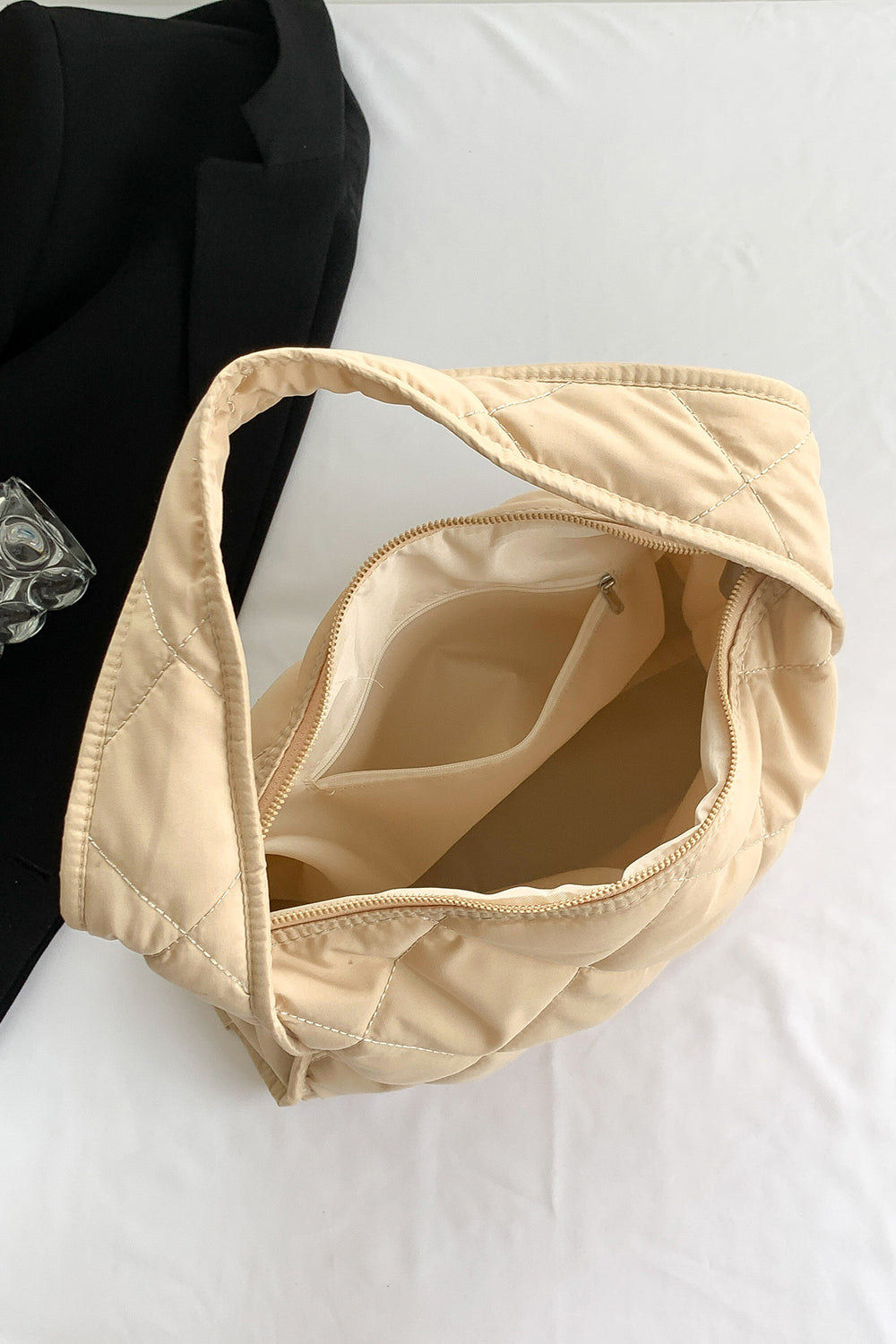 Nylon Shoulder Bag - Premium Tote Bag from Trendsi - Just $39.99! Shop now at Handbags Specialist Headquarter