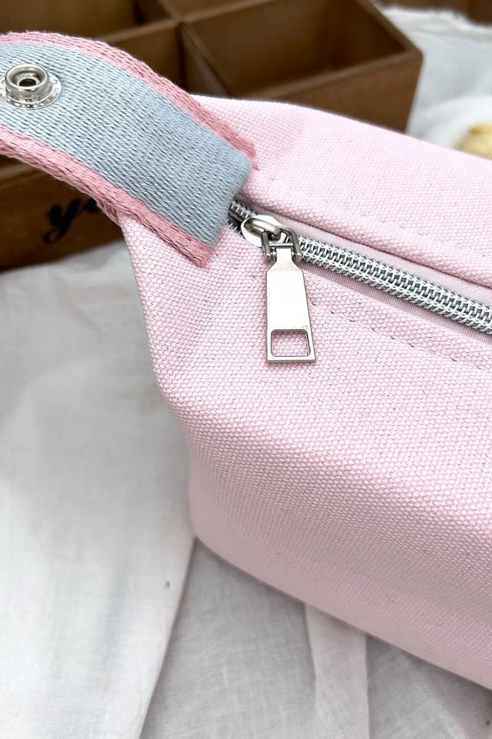 Zenana Waterproof Canvas Travel Cosmetic Bag - Premium travel-bag from Trendsi - Just $29.99! Shop now at Handbags Specialist Headquarter
