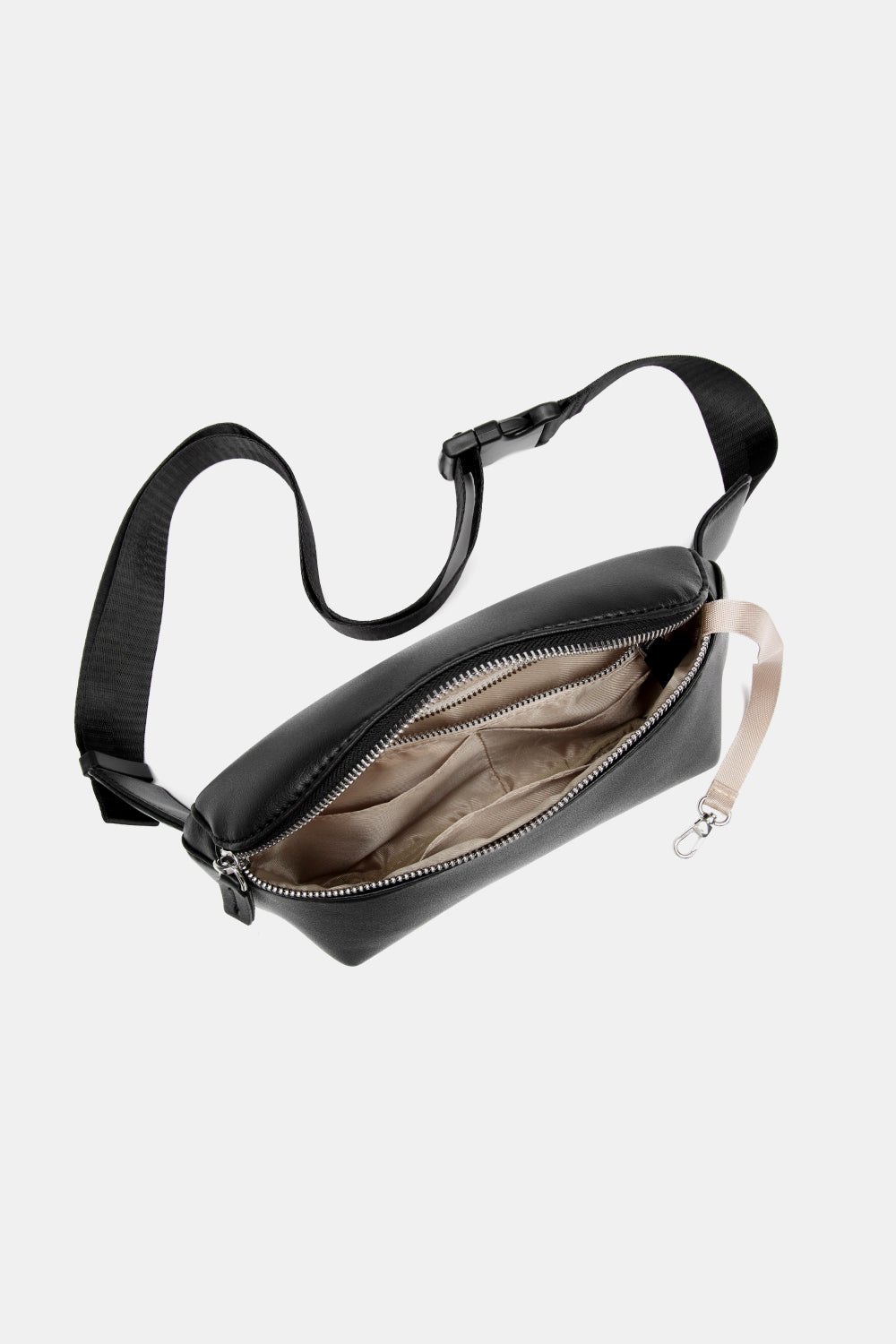 Small PU leather Sling Bag - Premium Crossbody Bag from Trendsi - Just $54.99! Shop now at Handbags Specialist Headquarter