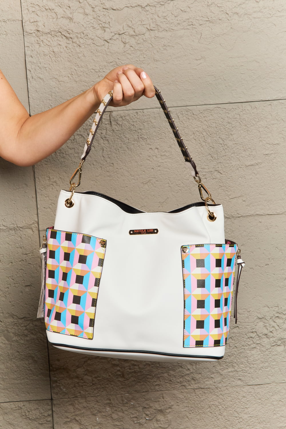Nicole Lee USA Quihn 3-Piece Handbag Set - Premium Handbags from Trendsi - Just $66.99! Shop now at Handbags Specialist Headquarter