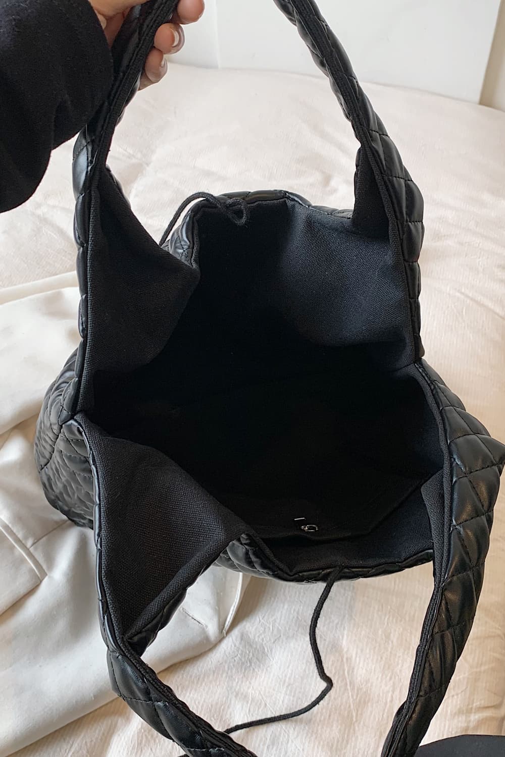 PU Leather Handbag - Premium Tote Bag from Trendsi - Just $39.99! Shop now at Handbags Specialist Headquarter