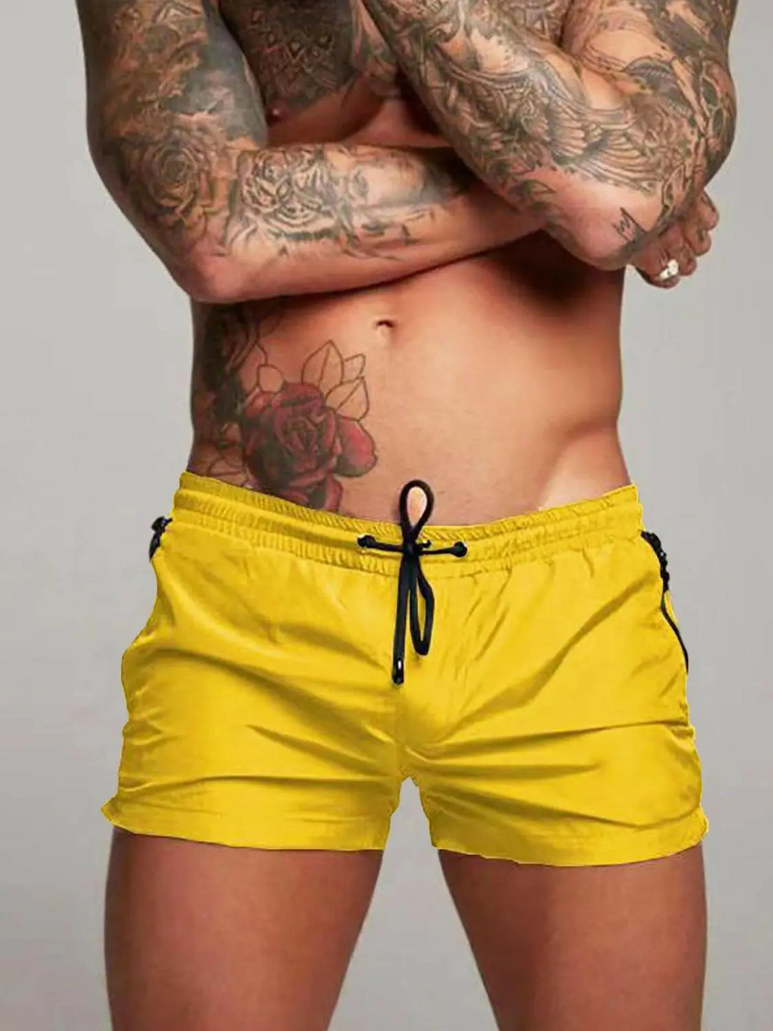 Men's Drawstring Active Shorts.
