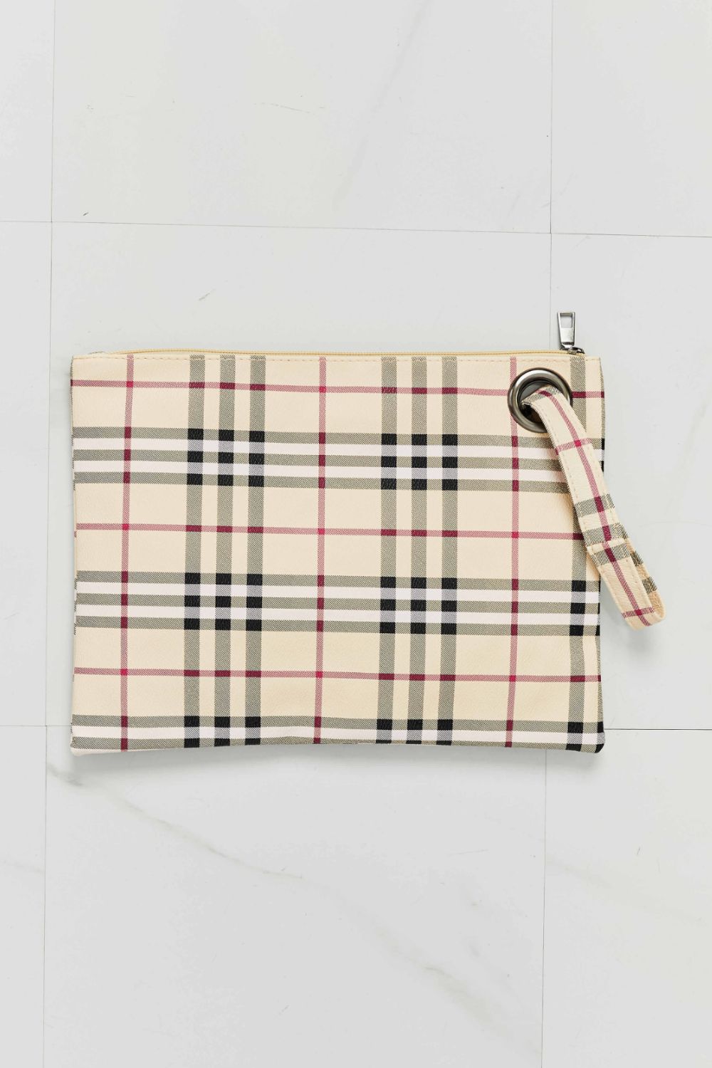 Carry Your Love Plaid Wristlet - Premium Handbags from Trendsi - Just $19.99! Shop now at Handbags Specialist Headquarter