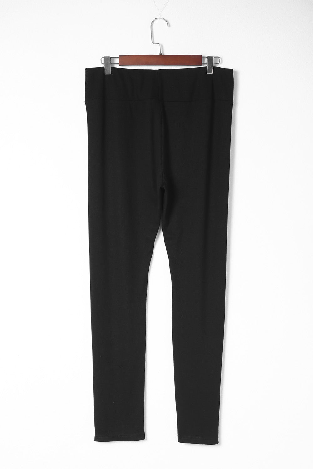 High Waist Ribbed Slit Leggings - Premium Leggings from Trendsi - Just $42.75! Shop now at Handbags Specialist Headquarter