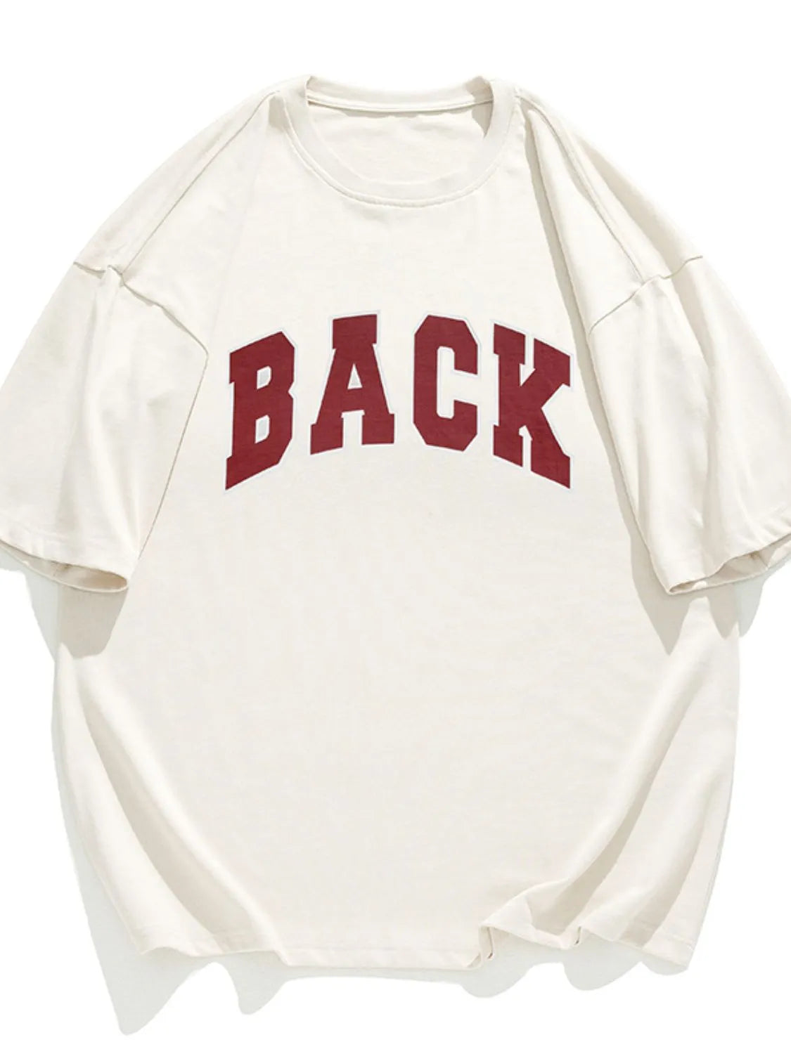 Men's Plus Size Letter Round Neck Half Sleeve T-Shirt - Premium Men's T Shirt from Trendsi - Just $28.76! Shop now at Handbags Specialist Headquarter