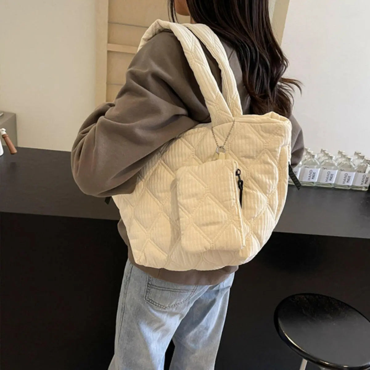 Polyester Medium Tote Bag.
