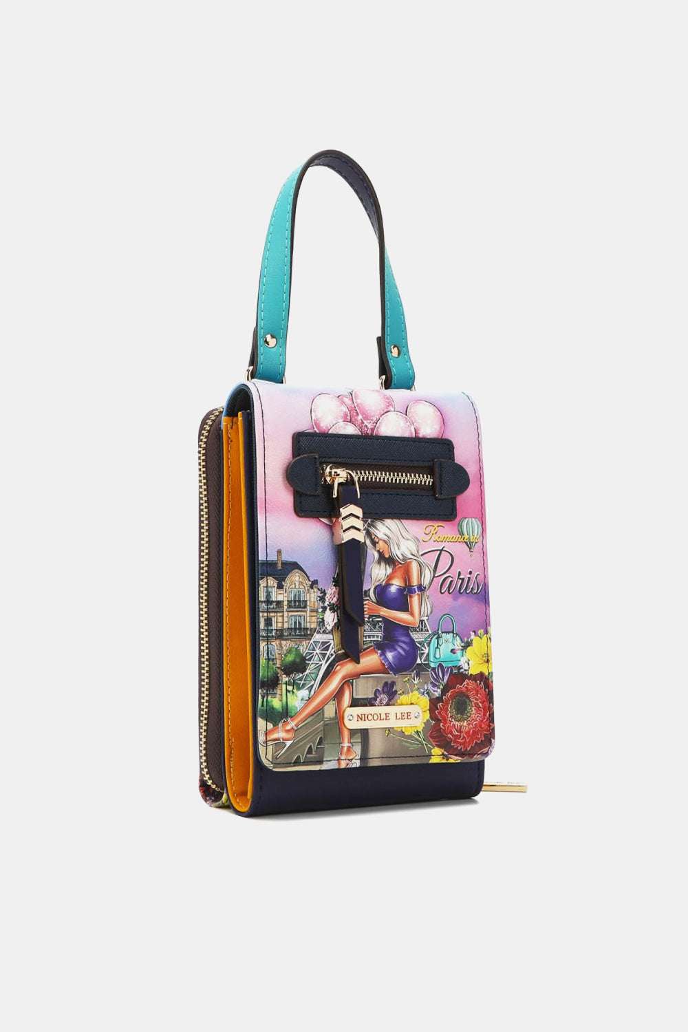 Nicole Lee USA Small Crossbody Wallet - Premium Wallet from Trendsi - Just $47.99! Shop now at Handbags Specialist Headquarter