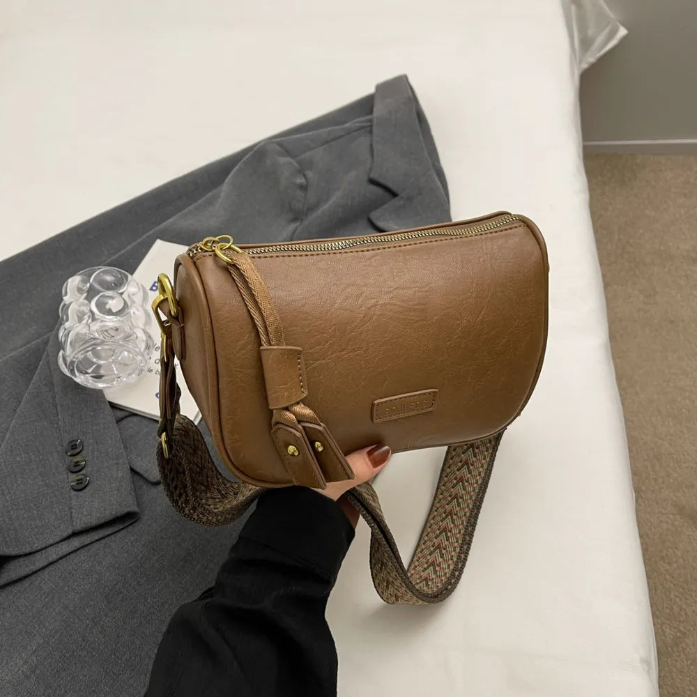 PU Leather Shoulder Bag - Premium Crossbody Bag from Trendsi - Just $27.99! Shop now at Handbags Specialist Headquarter