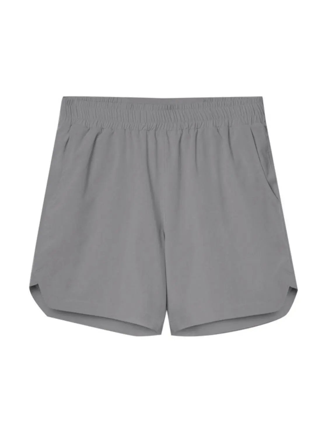 Men's Elastic Waist Active Shorts.