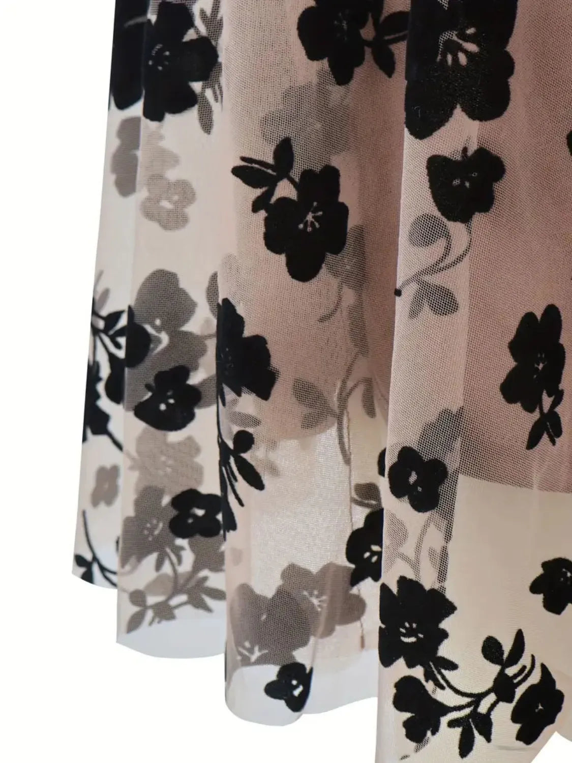 Floral Print High Waist Mini Skirt - Premium Skirts from Trendsi - Just $25.99! Shop now at Handbags Specialist Headquarter