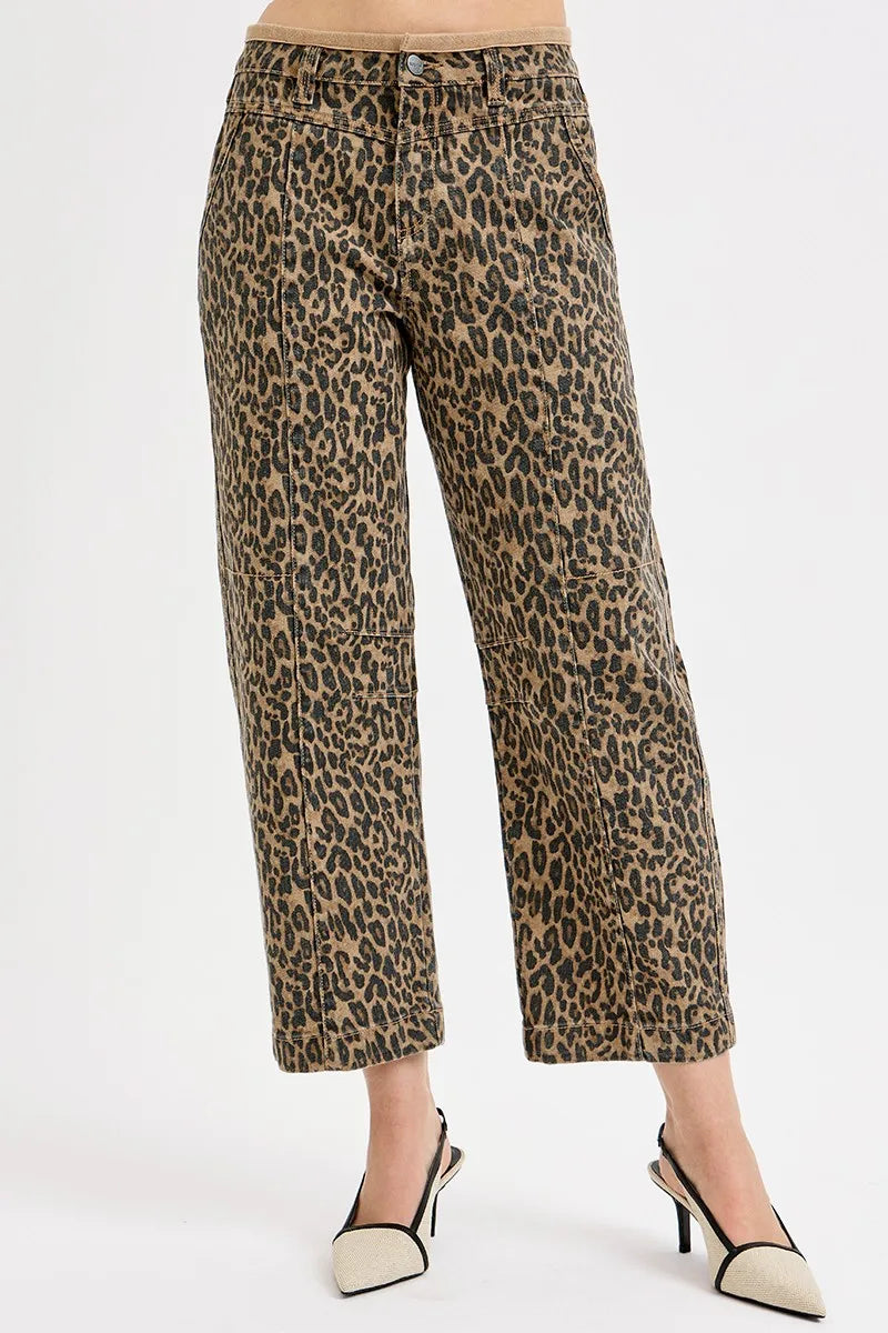 RISEN Full Size Mid Rise Crop Relaxed Jeans Plus Size - Premium Women / Jeans & Denim from Trendsi - Just $65.99! Shop now at Handbags Specialist Headquarter