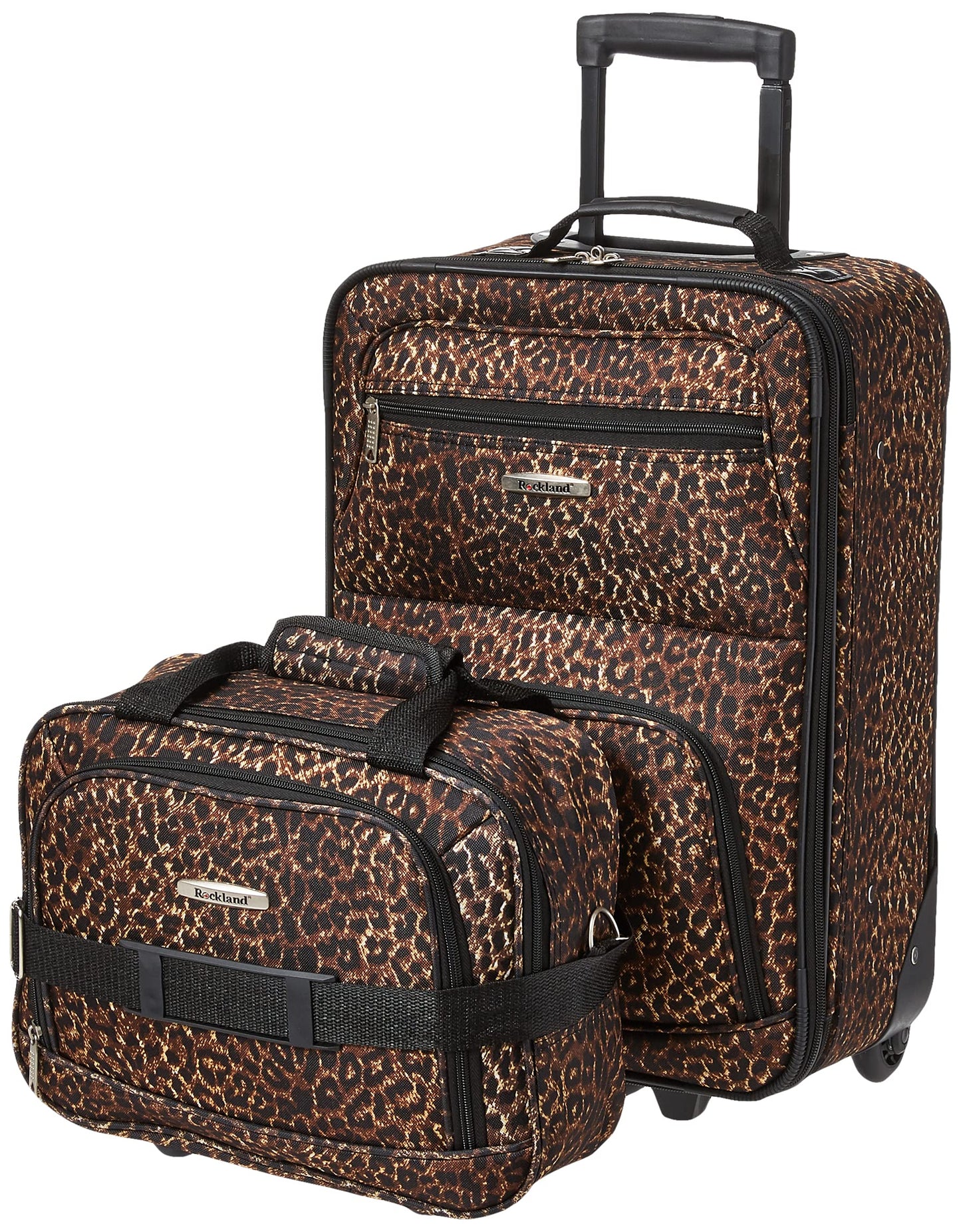 Rockland Expandable Dot Luggage Set - 2 Piece
