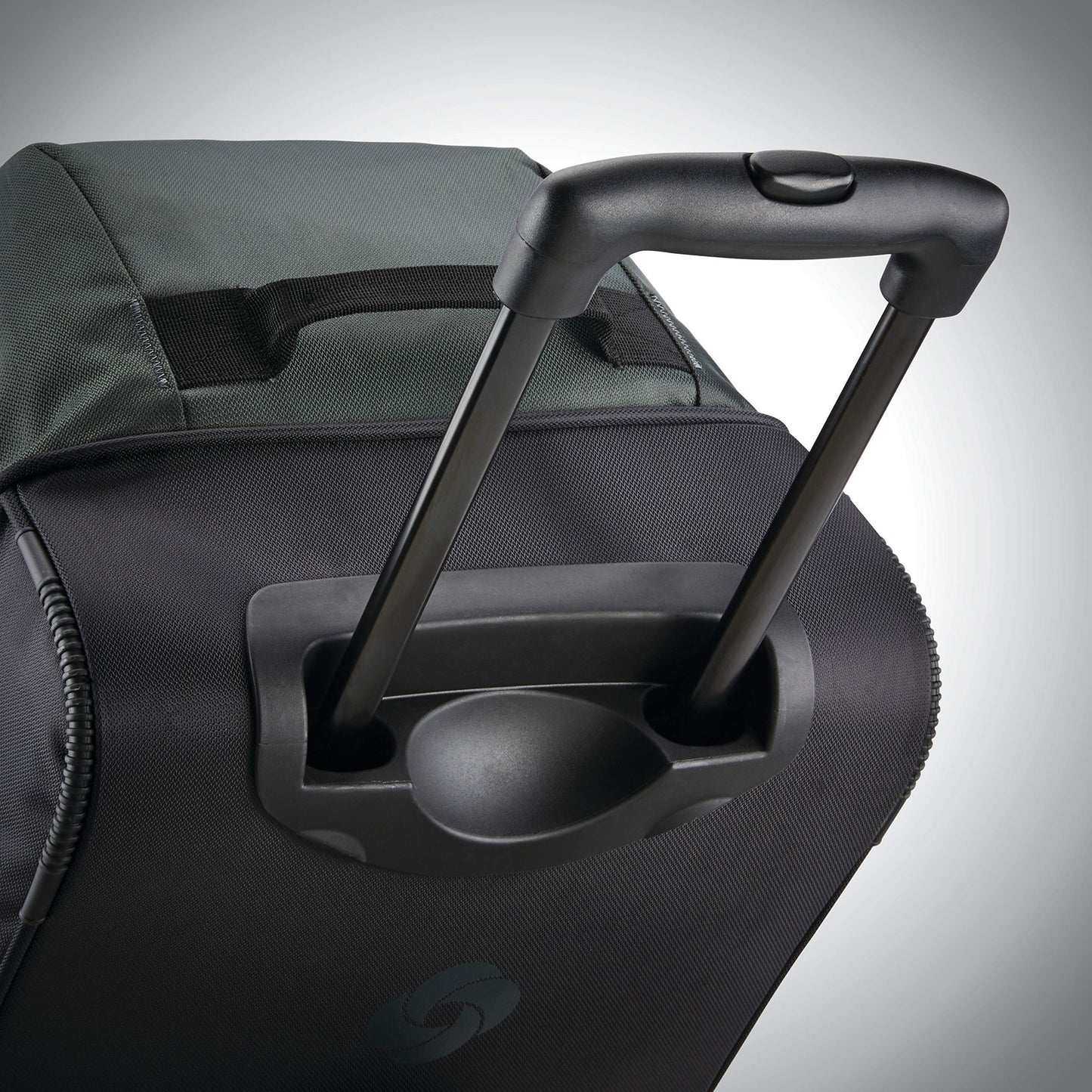 Andante 2 Rolling Duffel - 22 Sleek Black Travel Bag