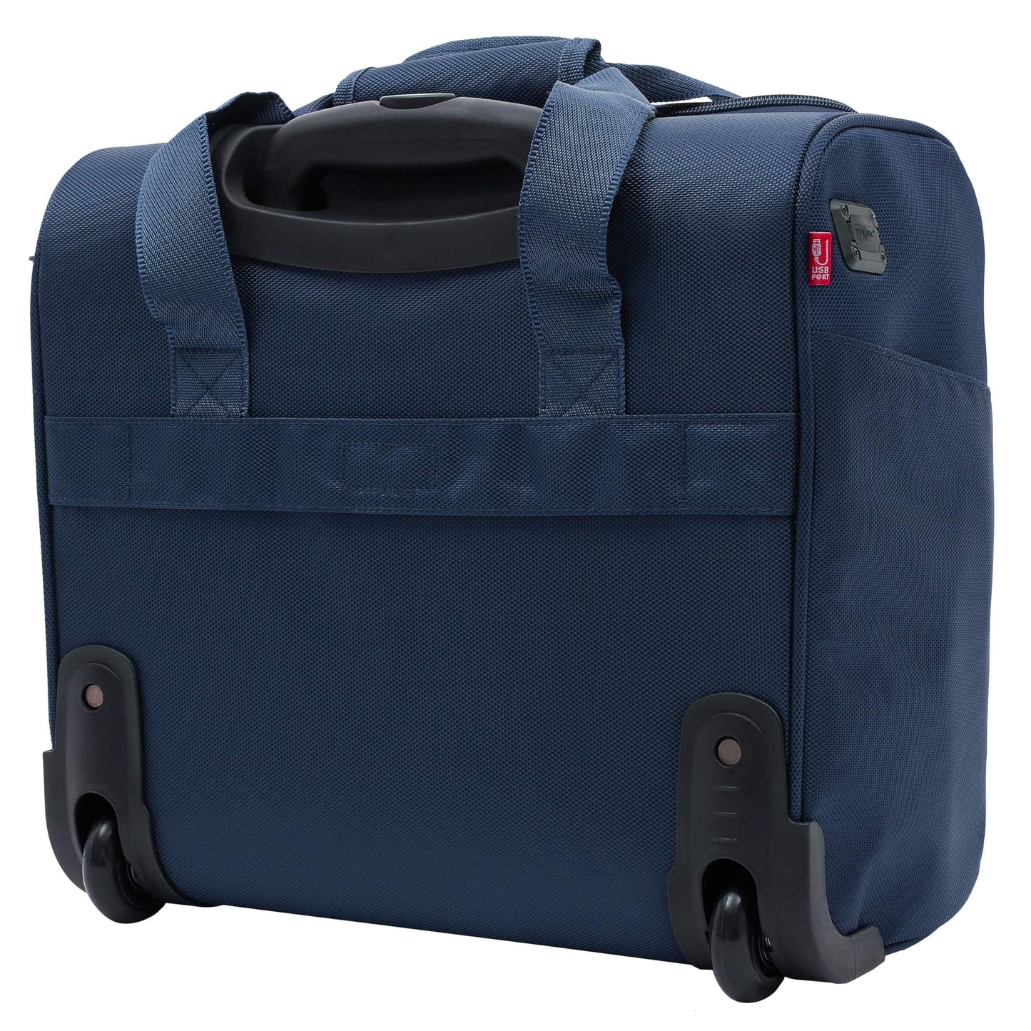 TPRC Smart Purple Underseat Carry-On with USB Port