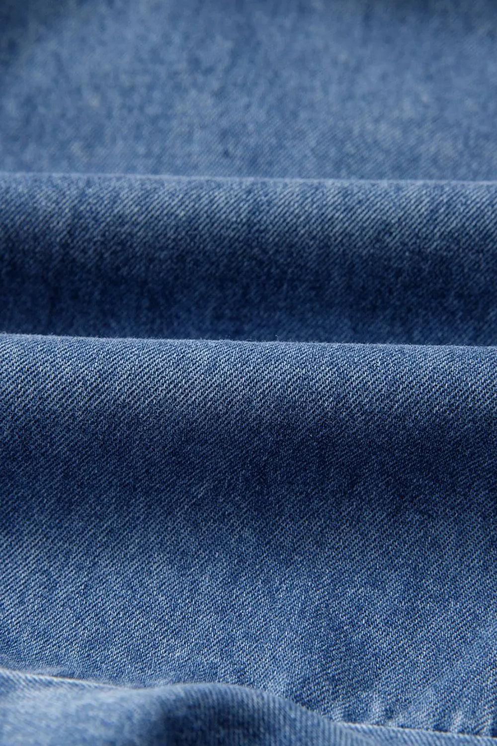 Spaghetti Straps V Neck Belted Ruffled Leg Chambray Romper - Premium Women / Jeans & Denim from Trendsi - Just $45.60! Shop now at Handbags Specialist Headquarter