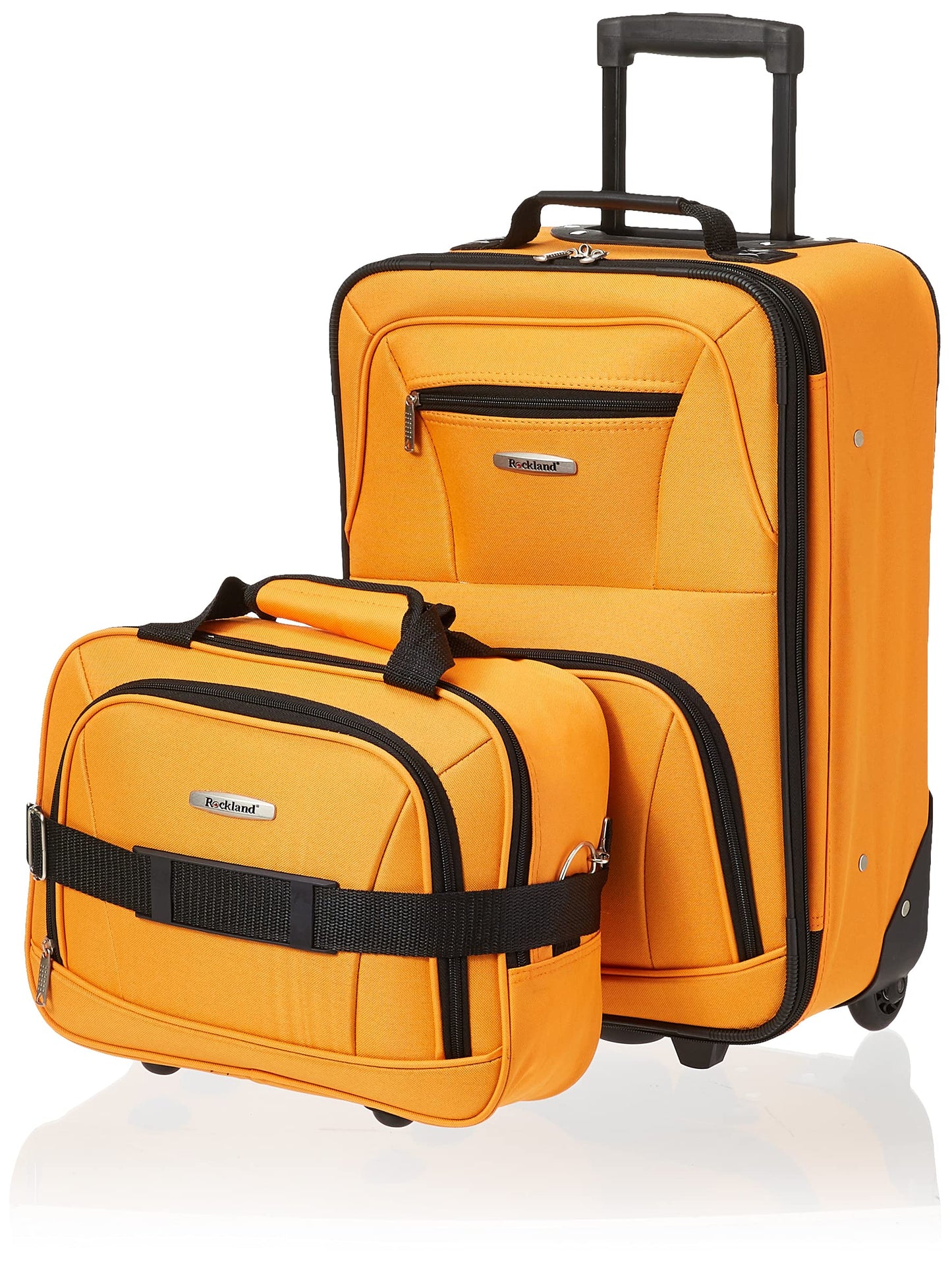 Rockland Expandable Dot Luggage Set - 2 Piece