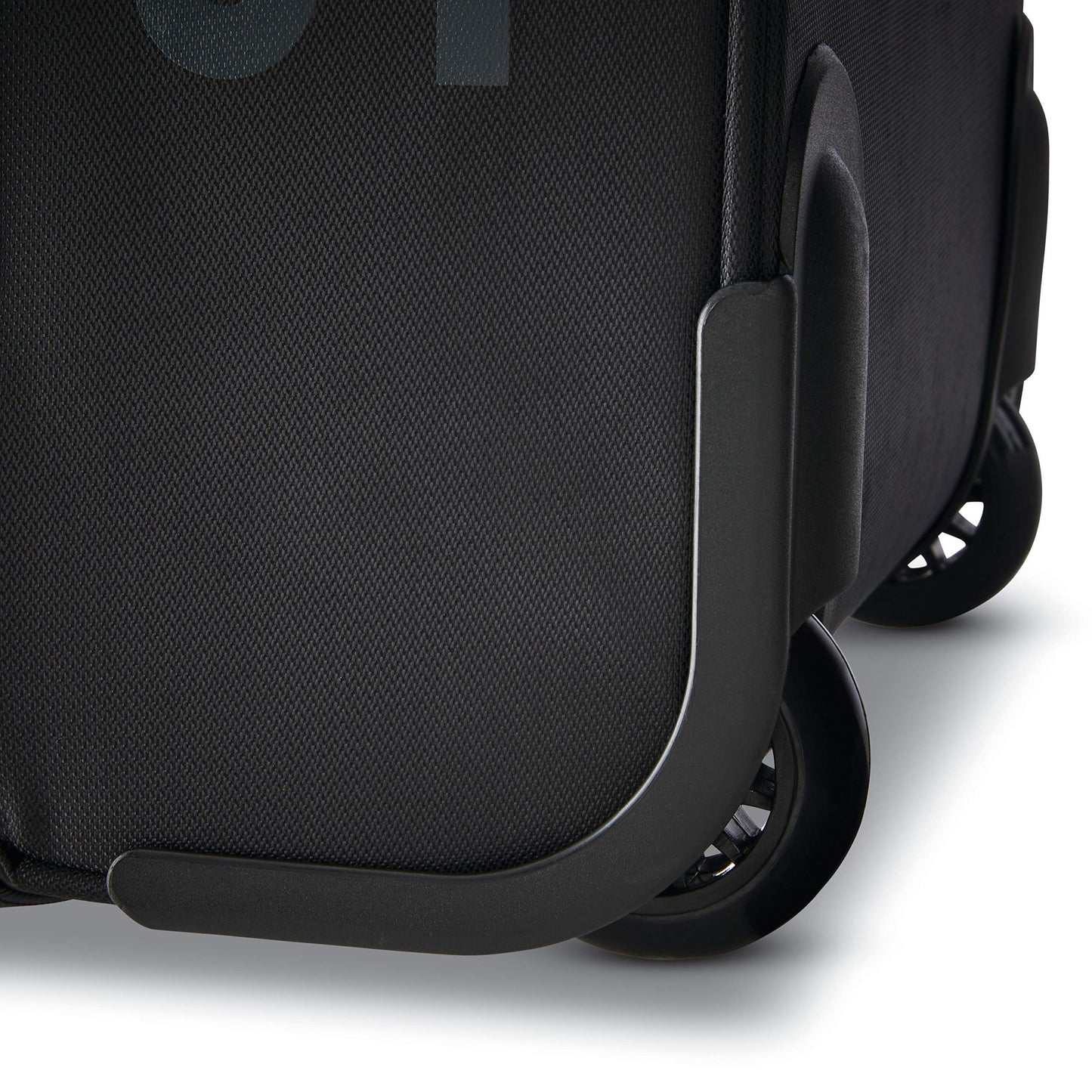Andante 2 Rolling Duffel - 22 Sleek Black Travel Bag