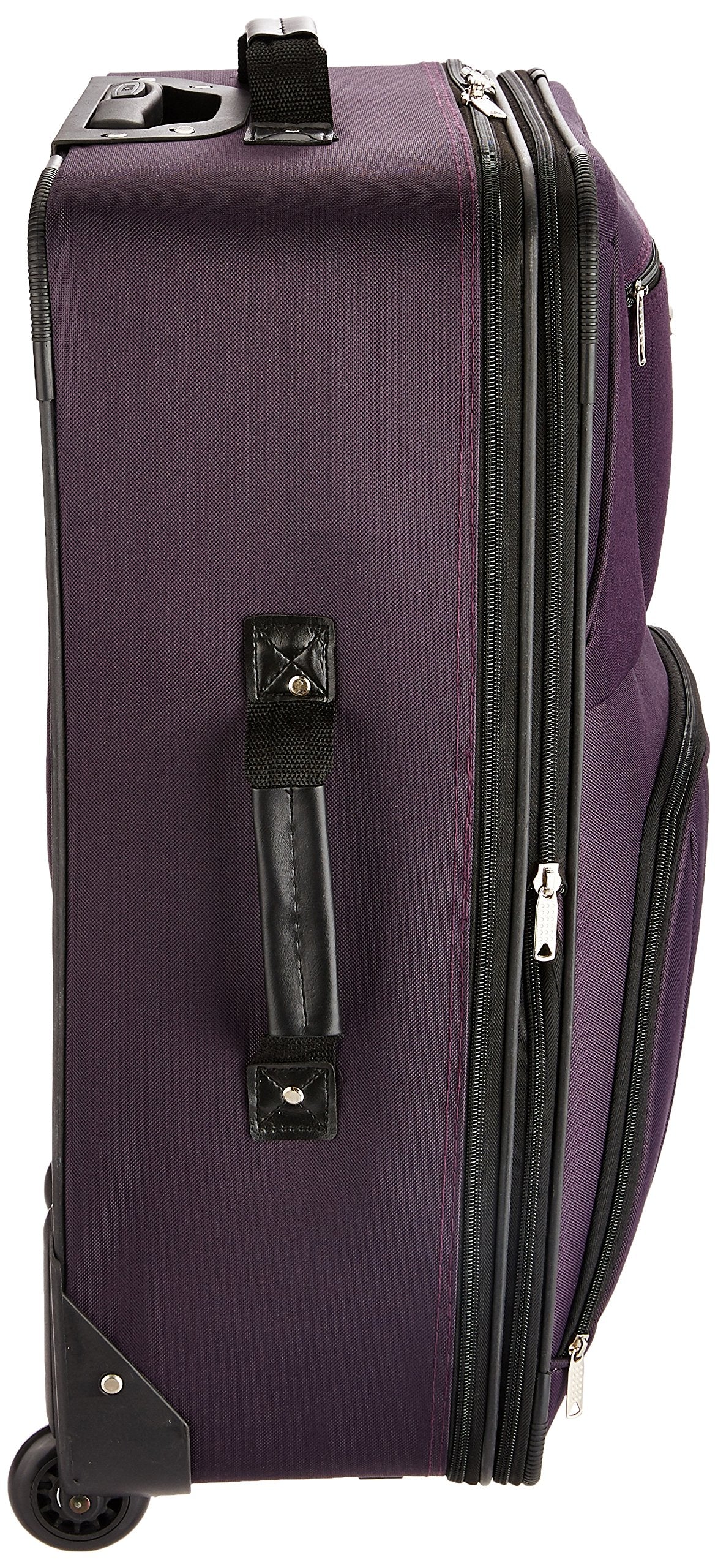 Charcoal Rockland Journey Expandable Luggage Set