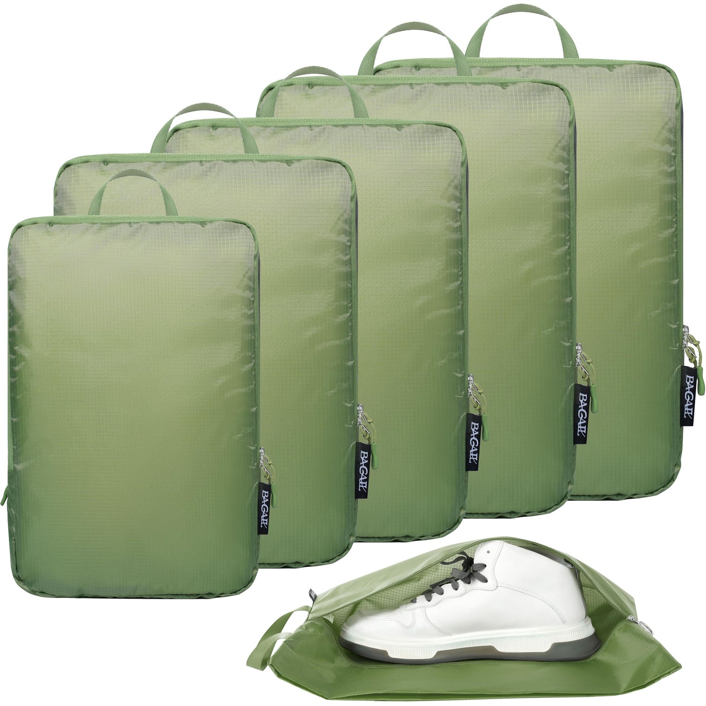 BAGAIL Travel Compression Cubes Set for Packing Ease