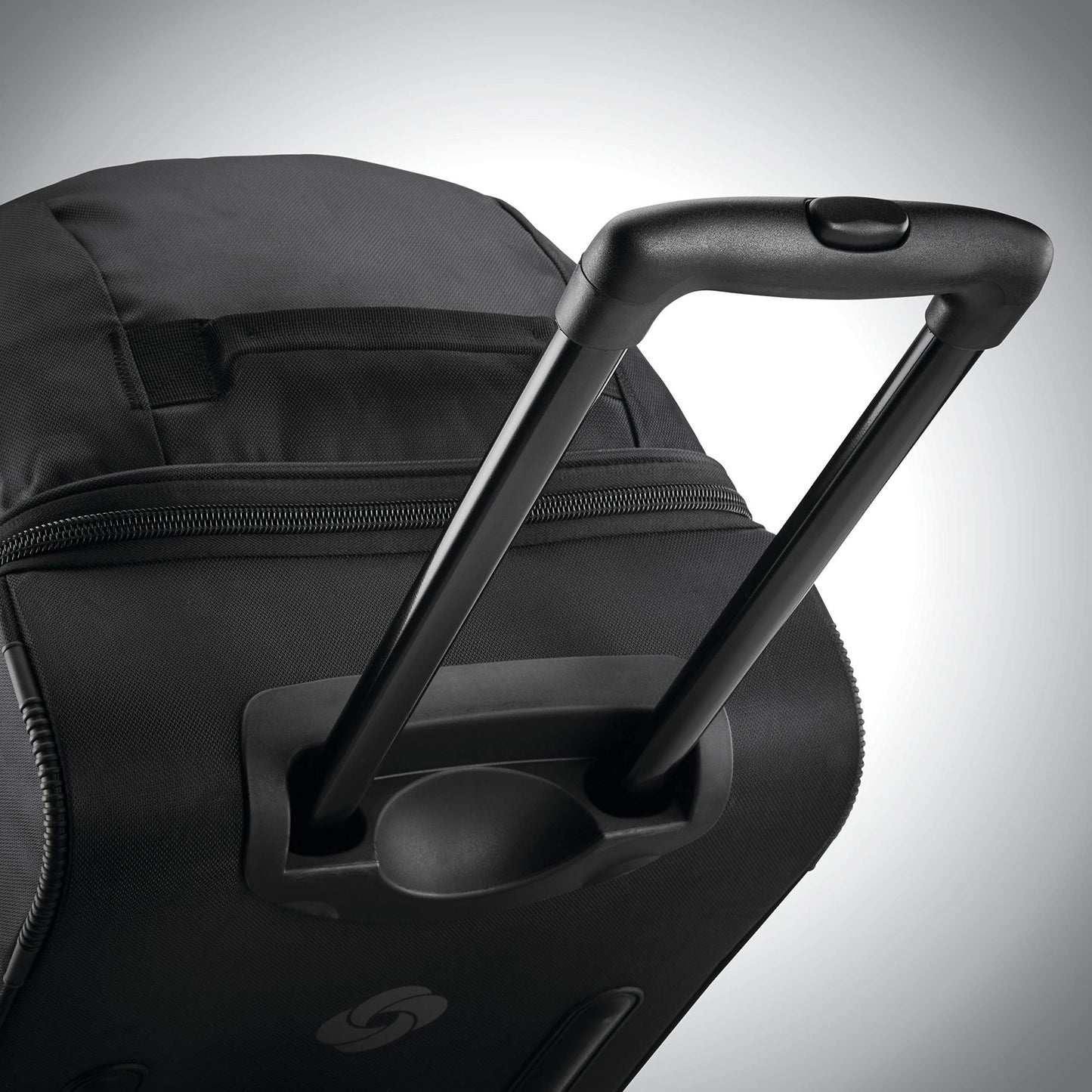 Andante 2 Rolling Duffel - 22 Sleek Black Travel Bag