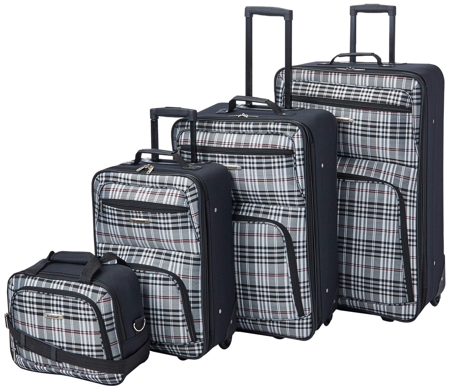 Rockland Expandable Dot Luggage Set - 2 Piece