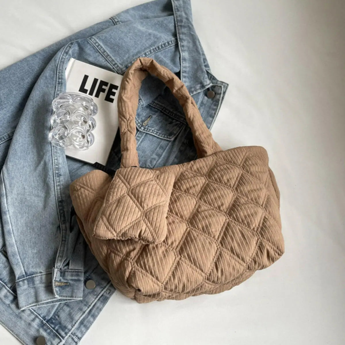 Polyester Medium Tote Bag.