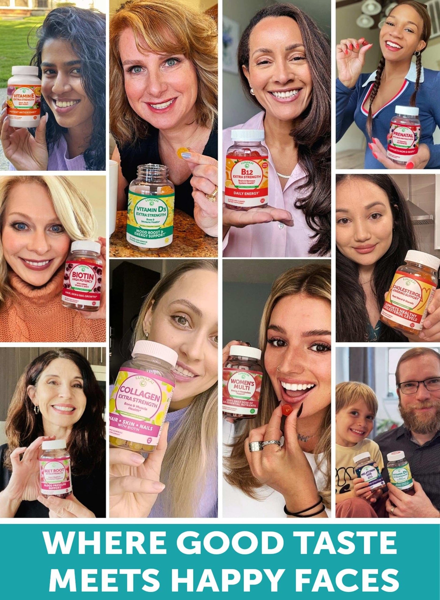 Lunakai Low-Dose Melatonin Gummies for Restful Sleep