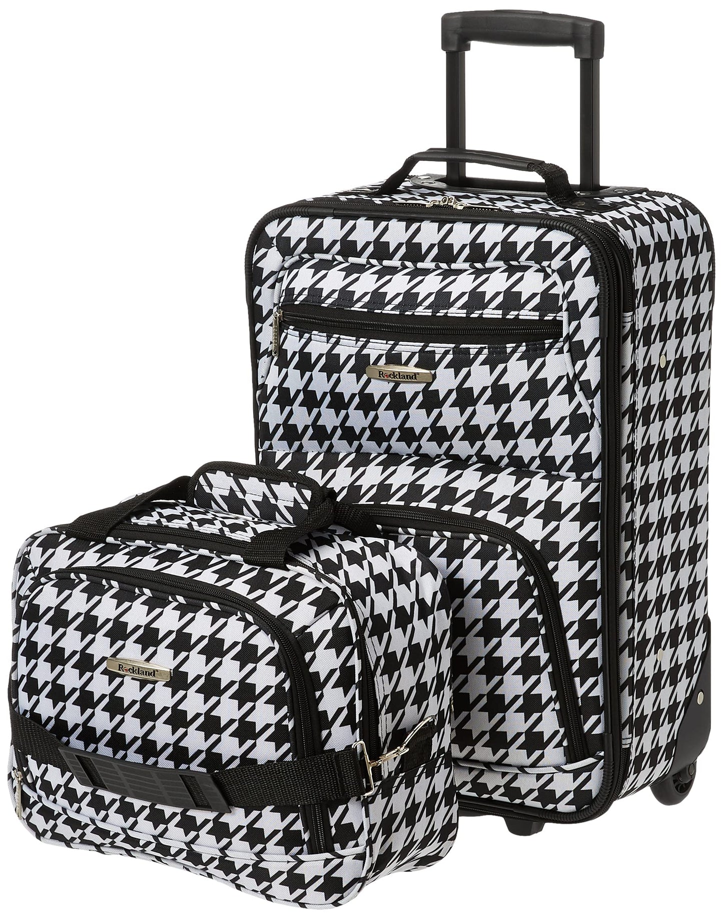 Rockland Expandable Dot Luggage Set - 2 Piece