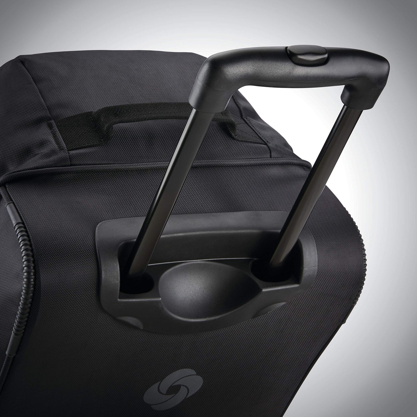 Andante 2 Rolling Duffel - 22 Sleek Black Travel Bag